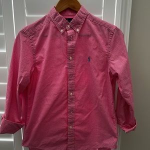 Boys Ralph Lauren Button Down Shirt. EUC, like new!  Size Large 14/16